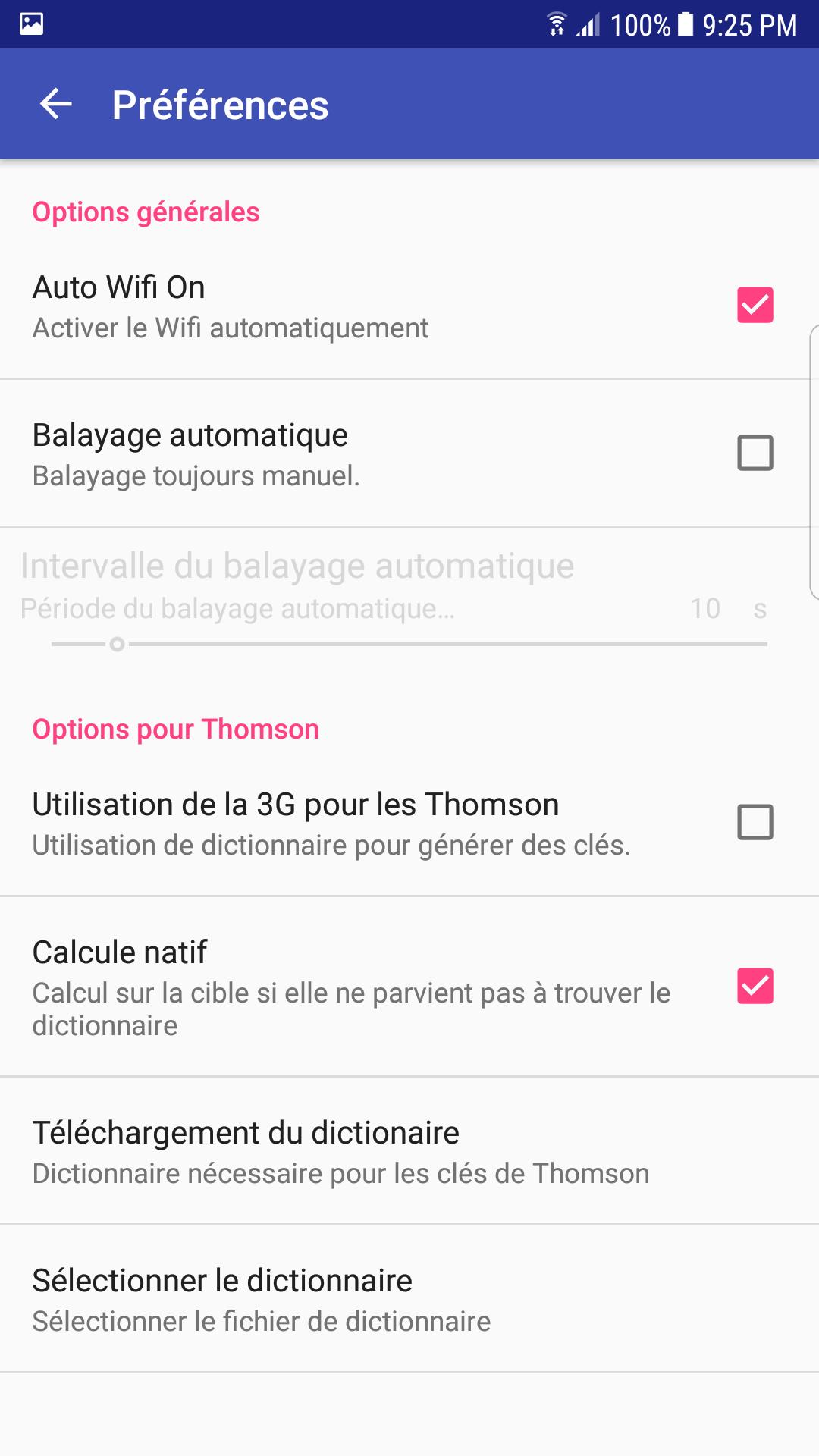 Thomson Wifi Key Generator Android